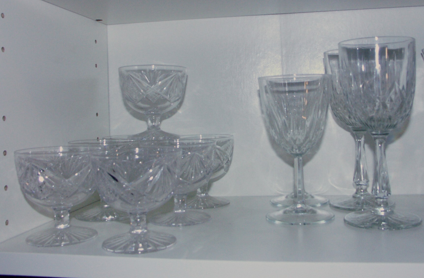 Shelf Lot of Barware 