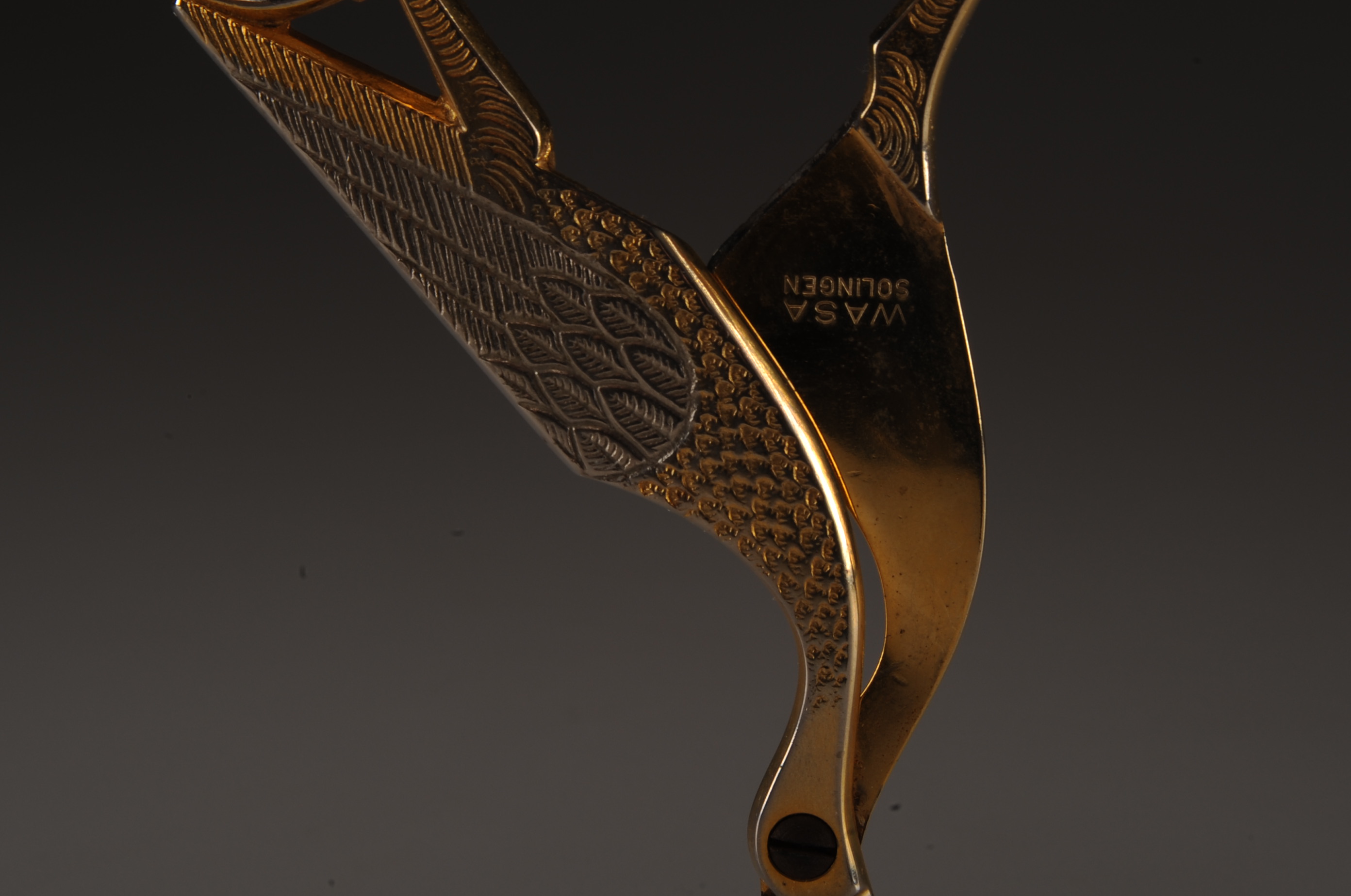 Vintage Solingen Germany Pointed Stork Embroidery Scissors