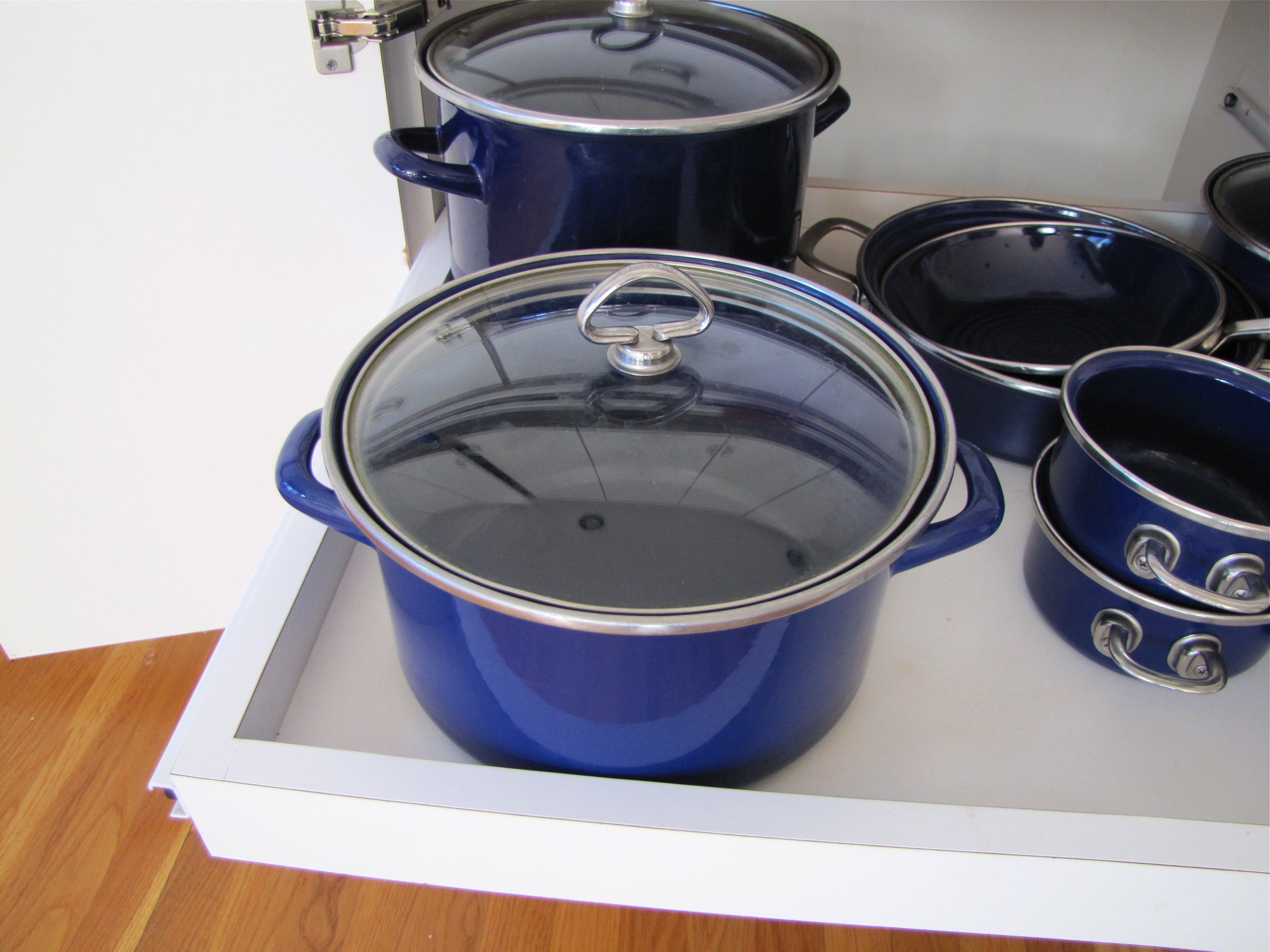 Chantal Cookware 12 Piece Set - Cobalt Blue