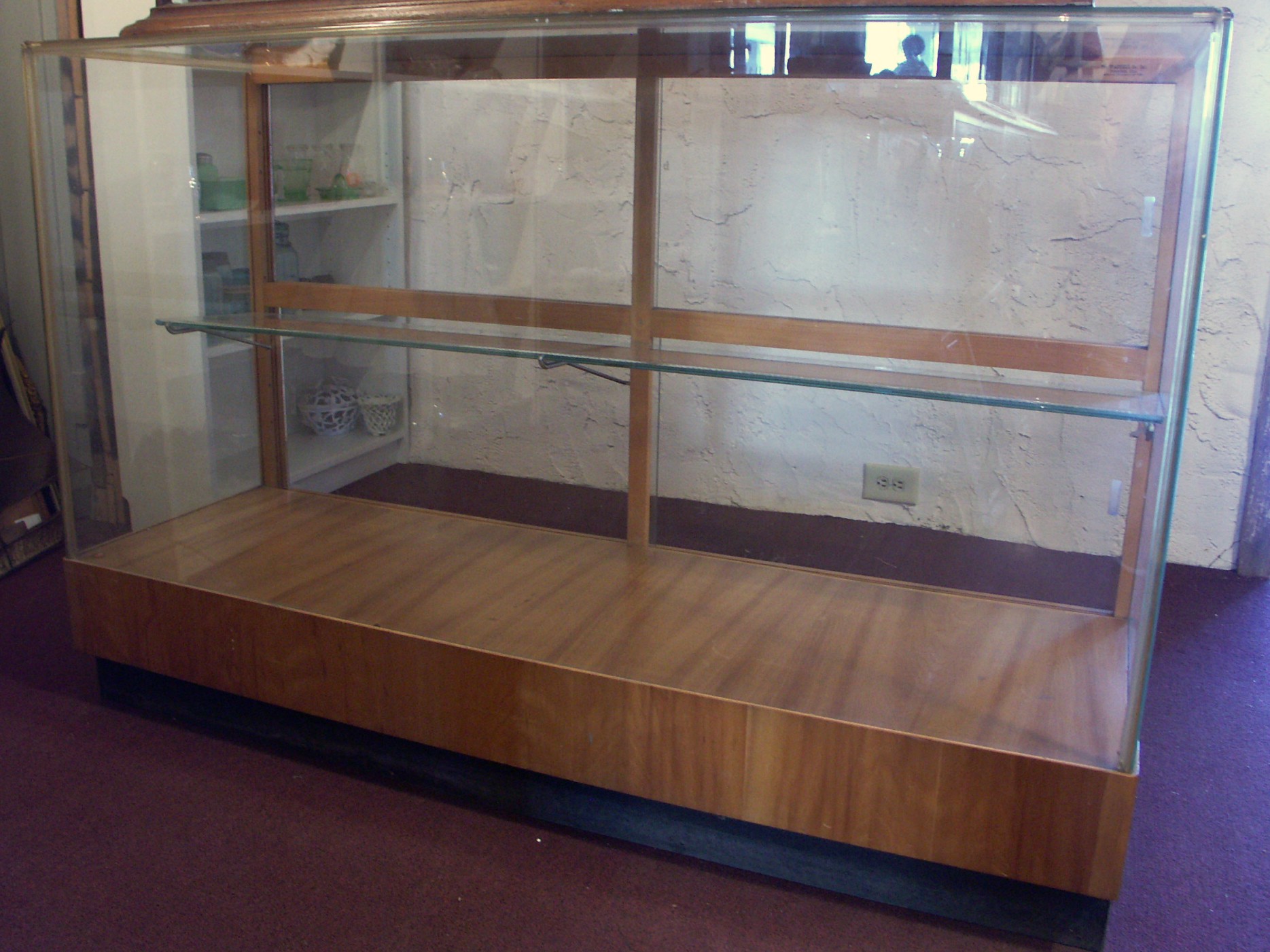 Vintage Glass ShowCase Display Case