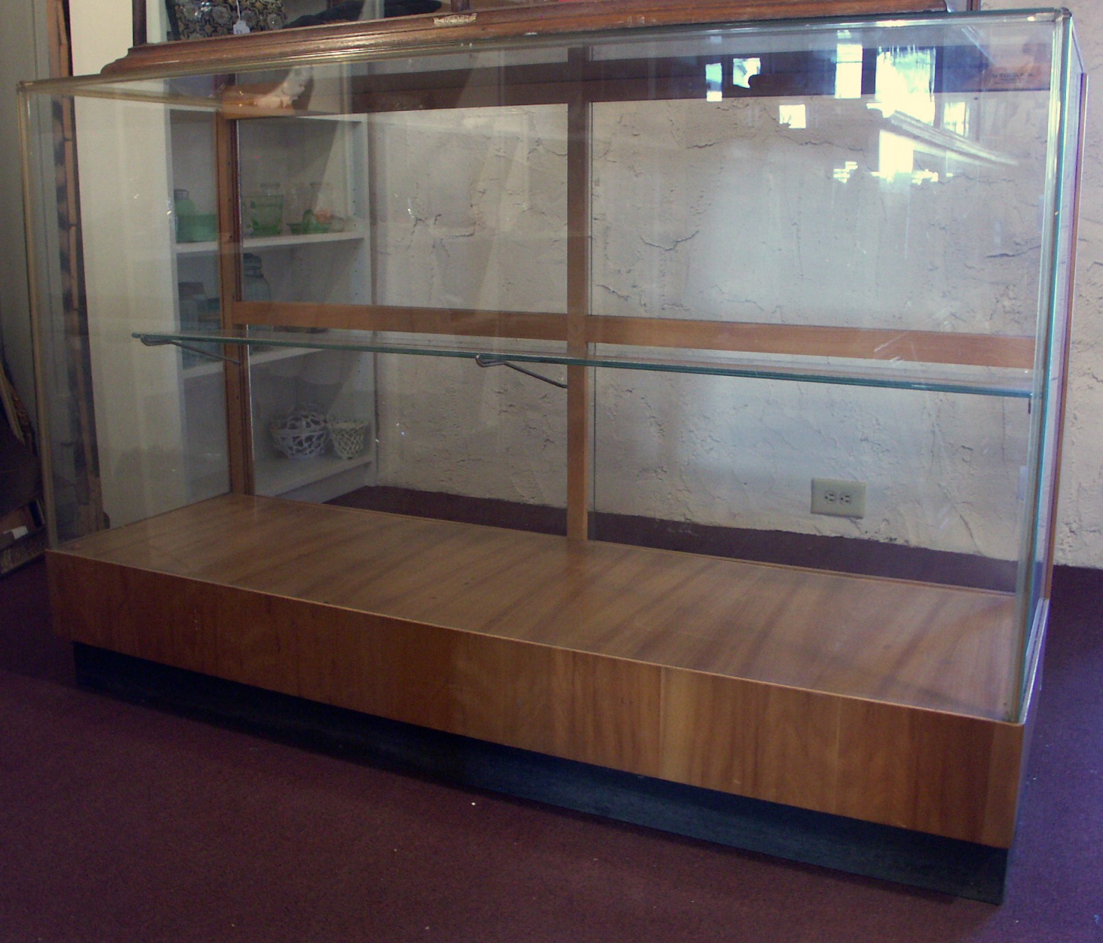 Vintage Glass ShowCase Display Case