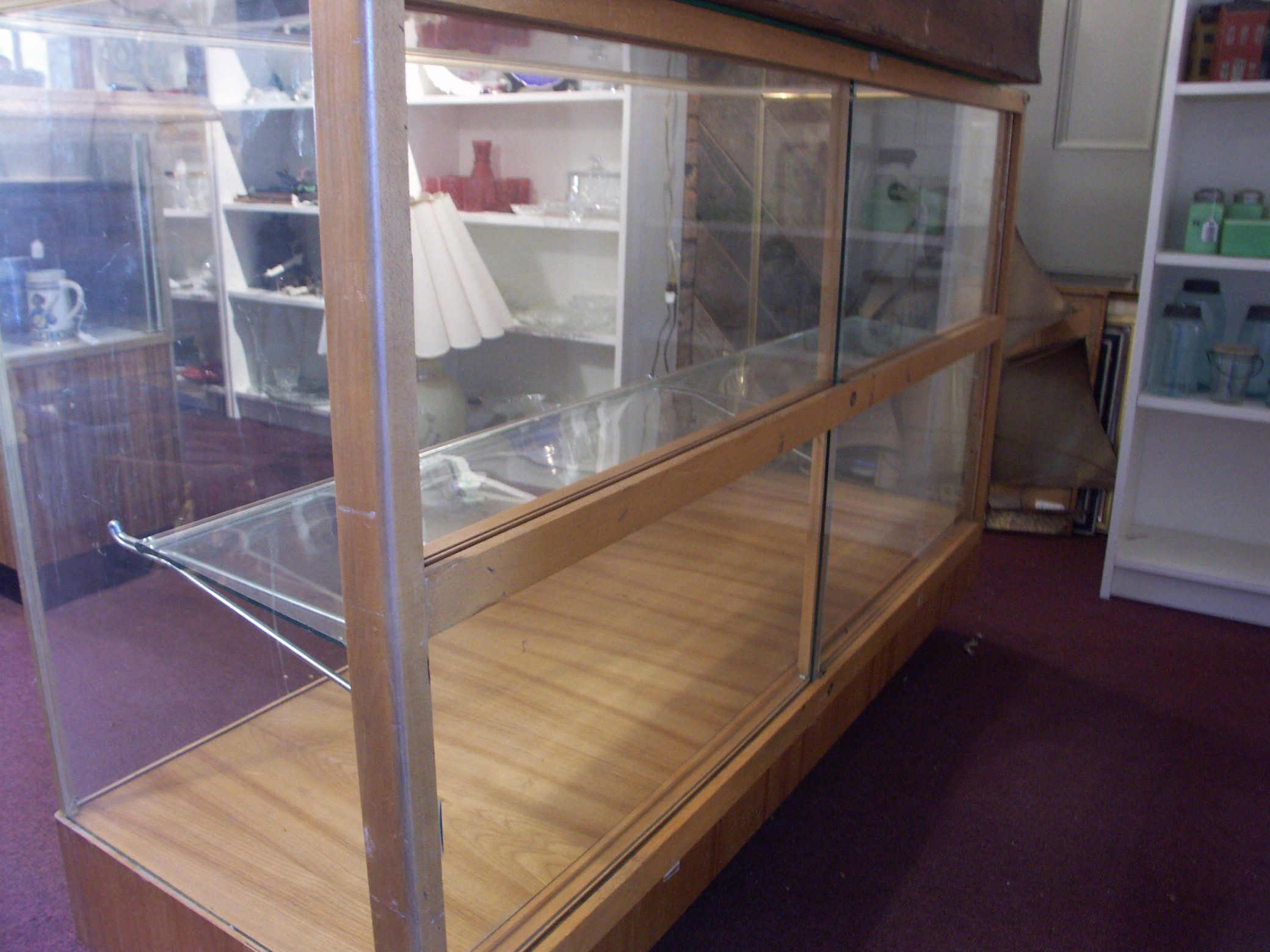 Vintage Glass ShowCase Display Case