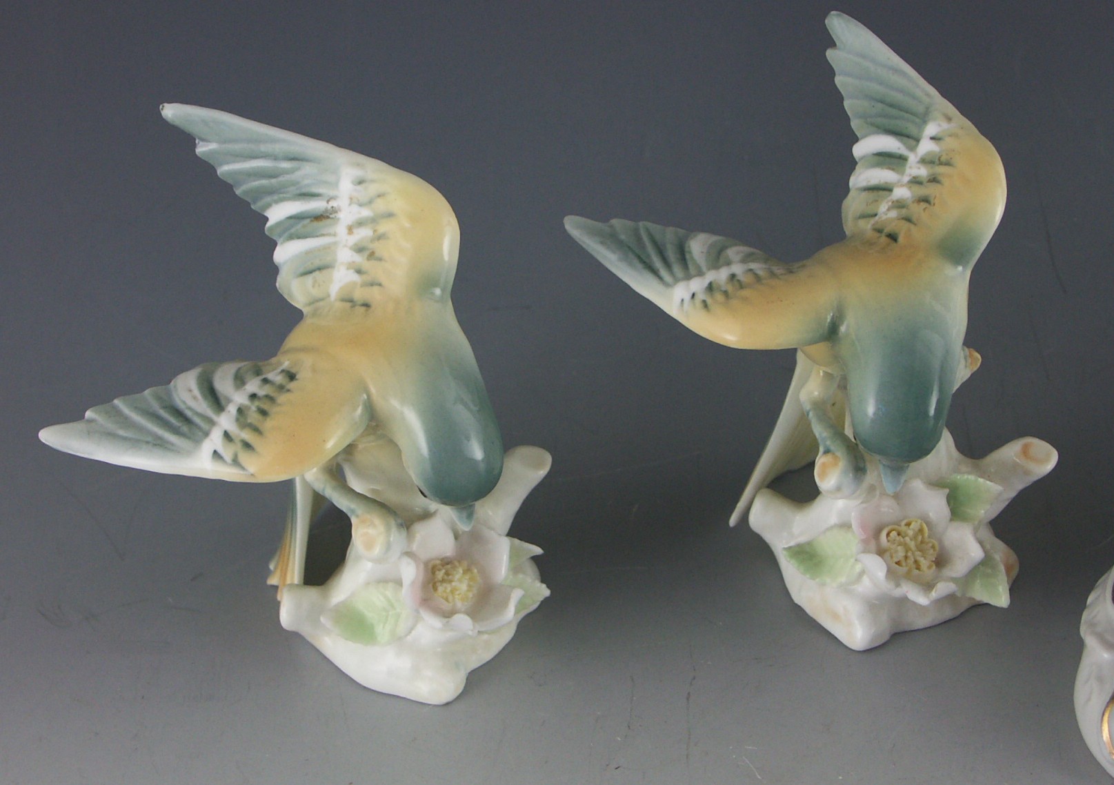 Shelf Lot of Vintage Small Porcelains