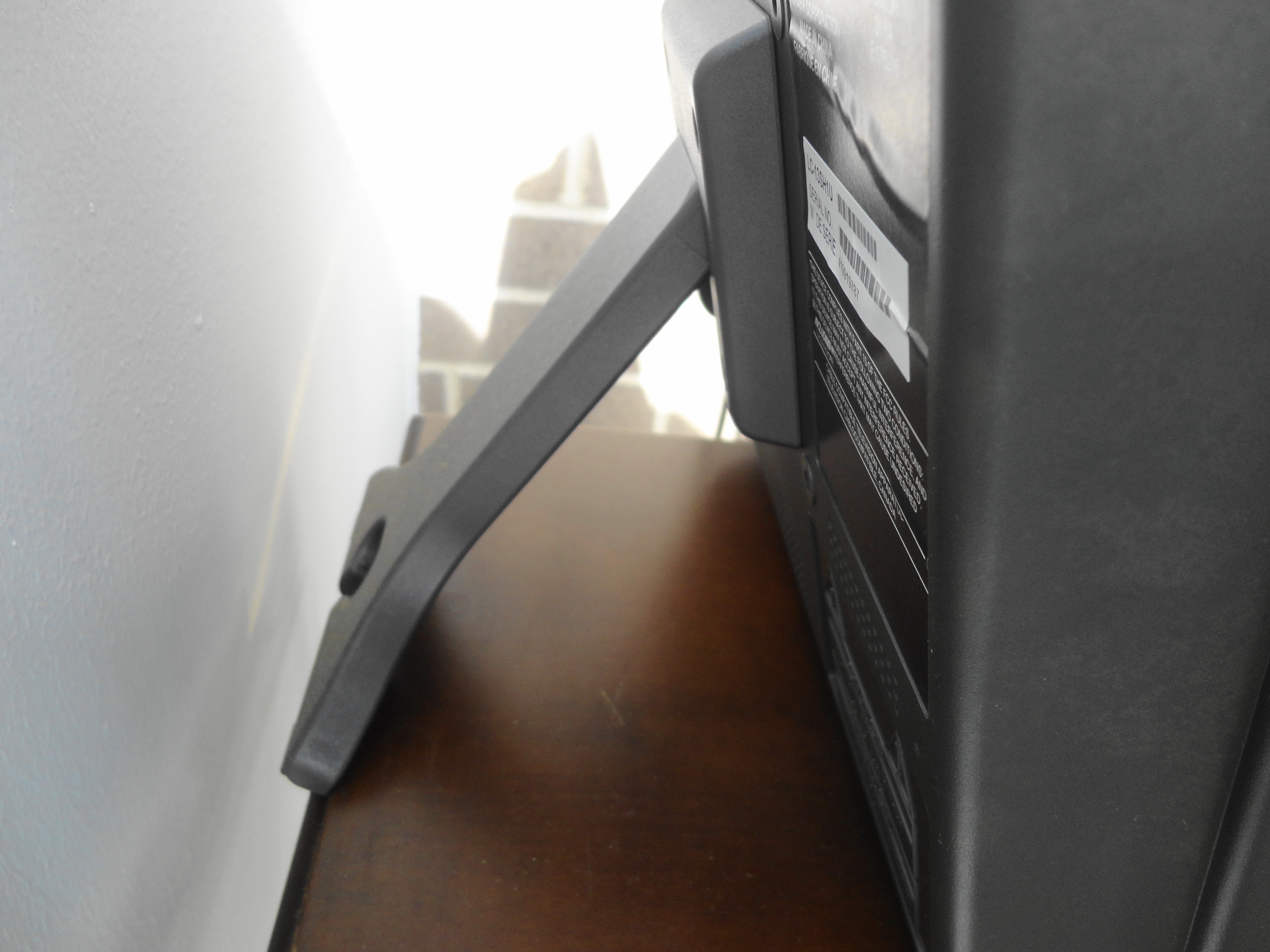 Sharp Color TV with Cast Metal Stand