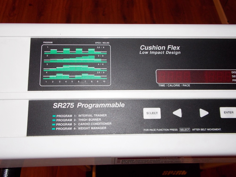 A Spirit Cushion Flex Low Impact Treadmill