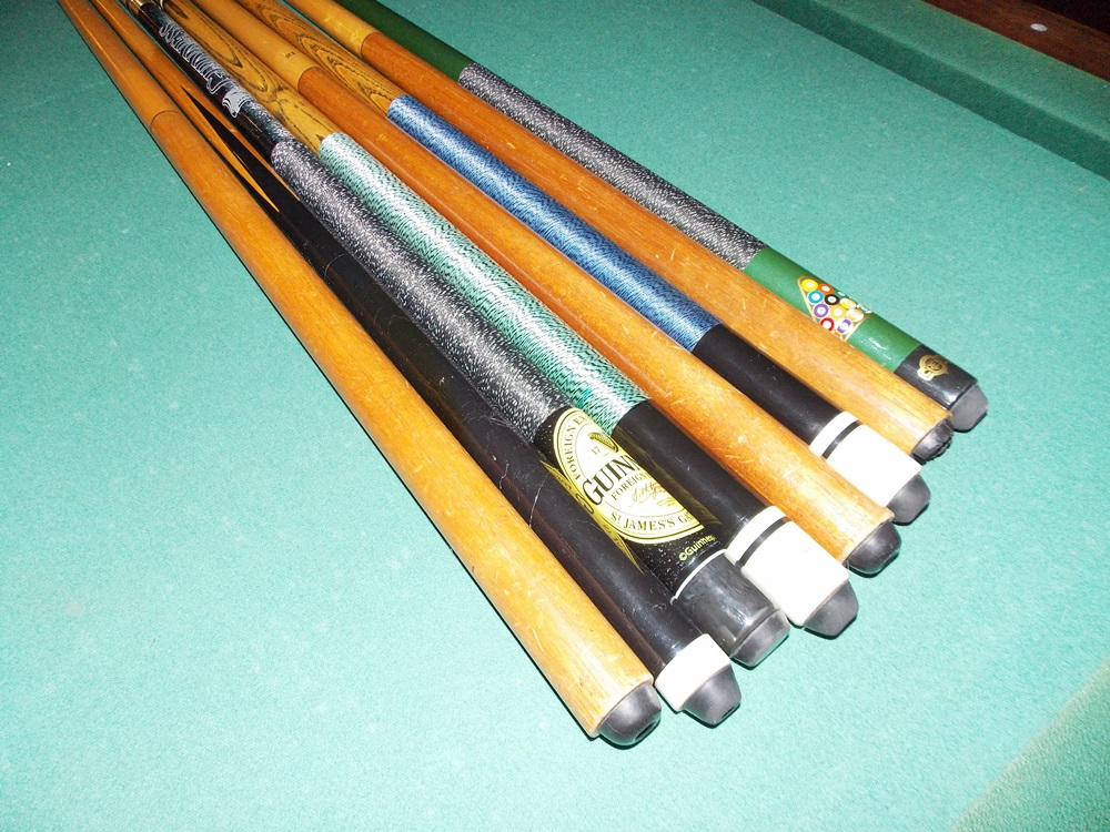 Peter Vitalie Pool Table with an Oak Base