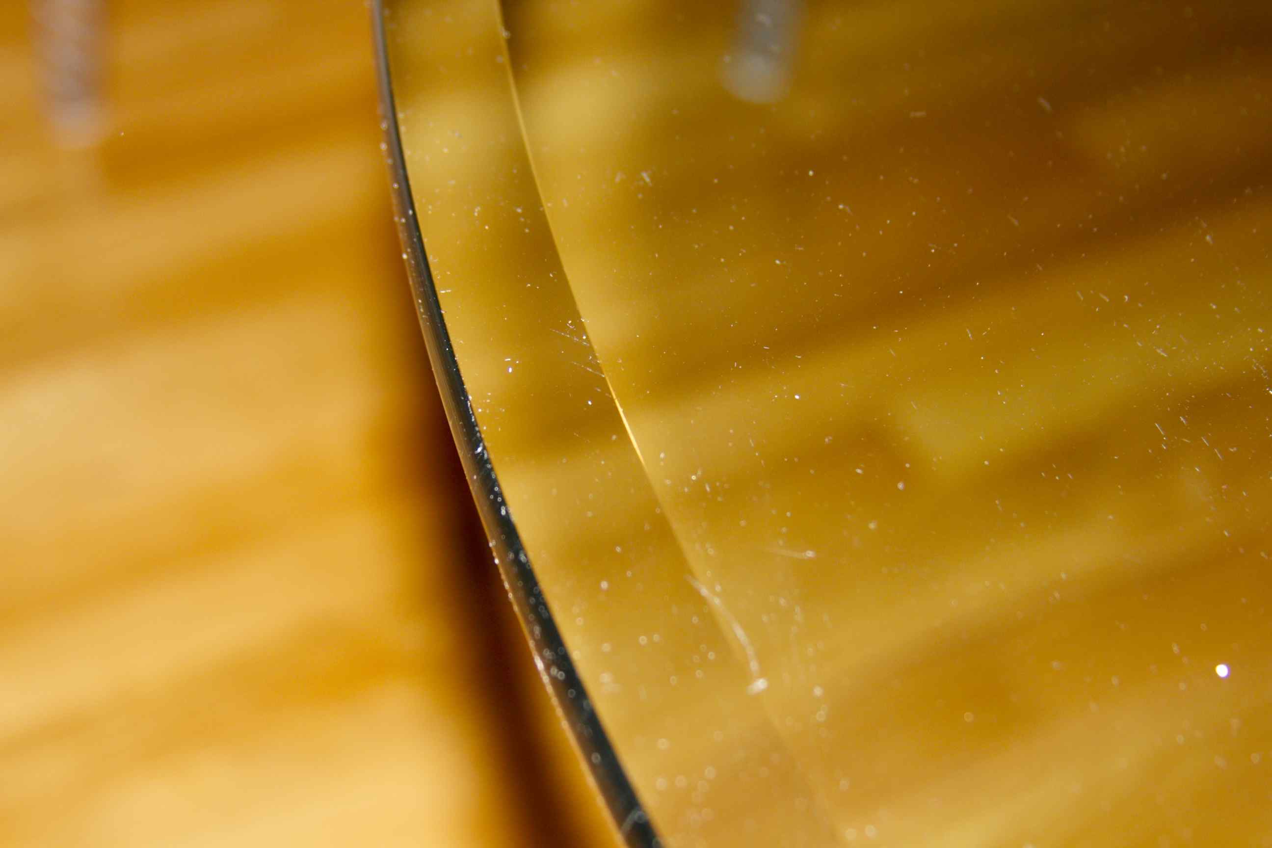 Glass Top Table with Contemporary White Metal Base 