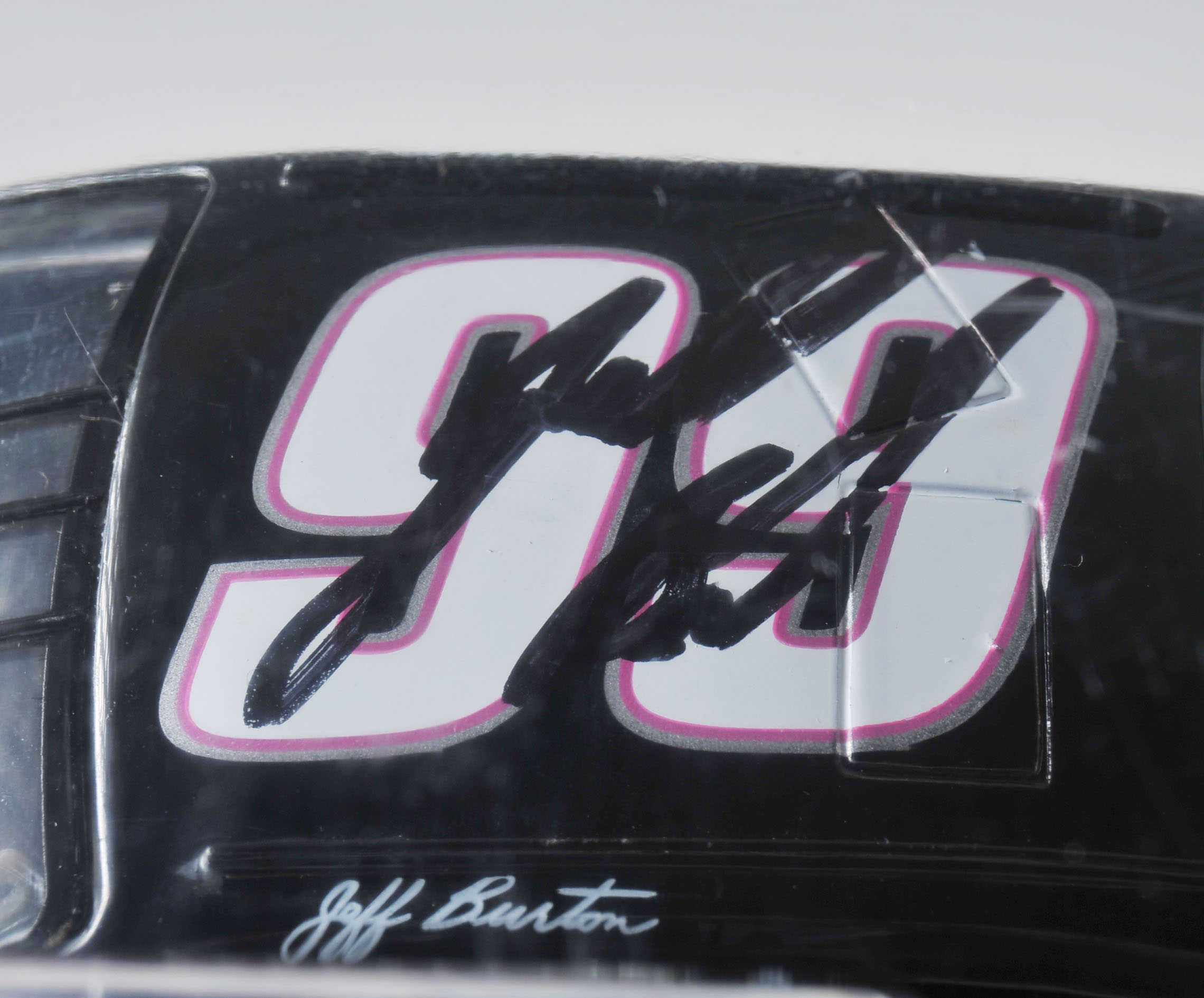 1997 Jeff Burton Signed 1/24 Diecast #99 Exide Batteries Car