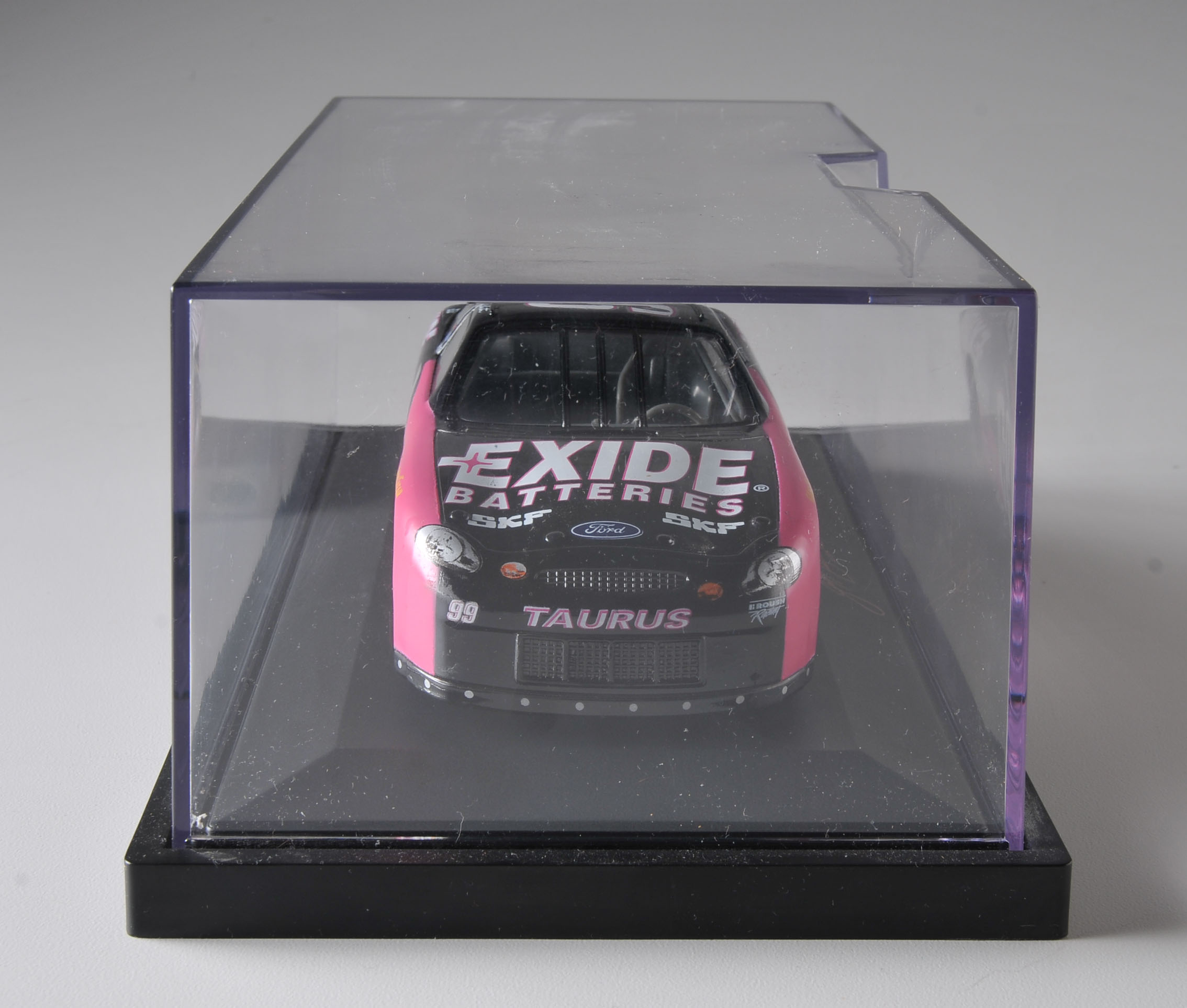 1997 Jeff Burton Signed 1/24 Diecast #99 Exide Batteries Car