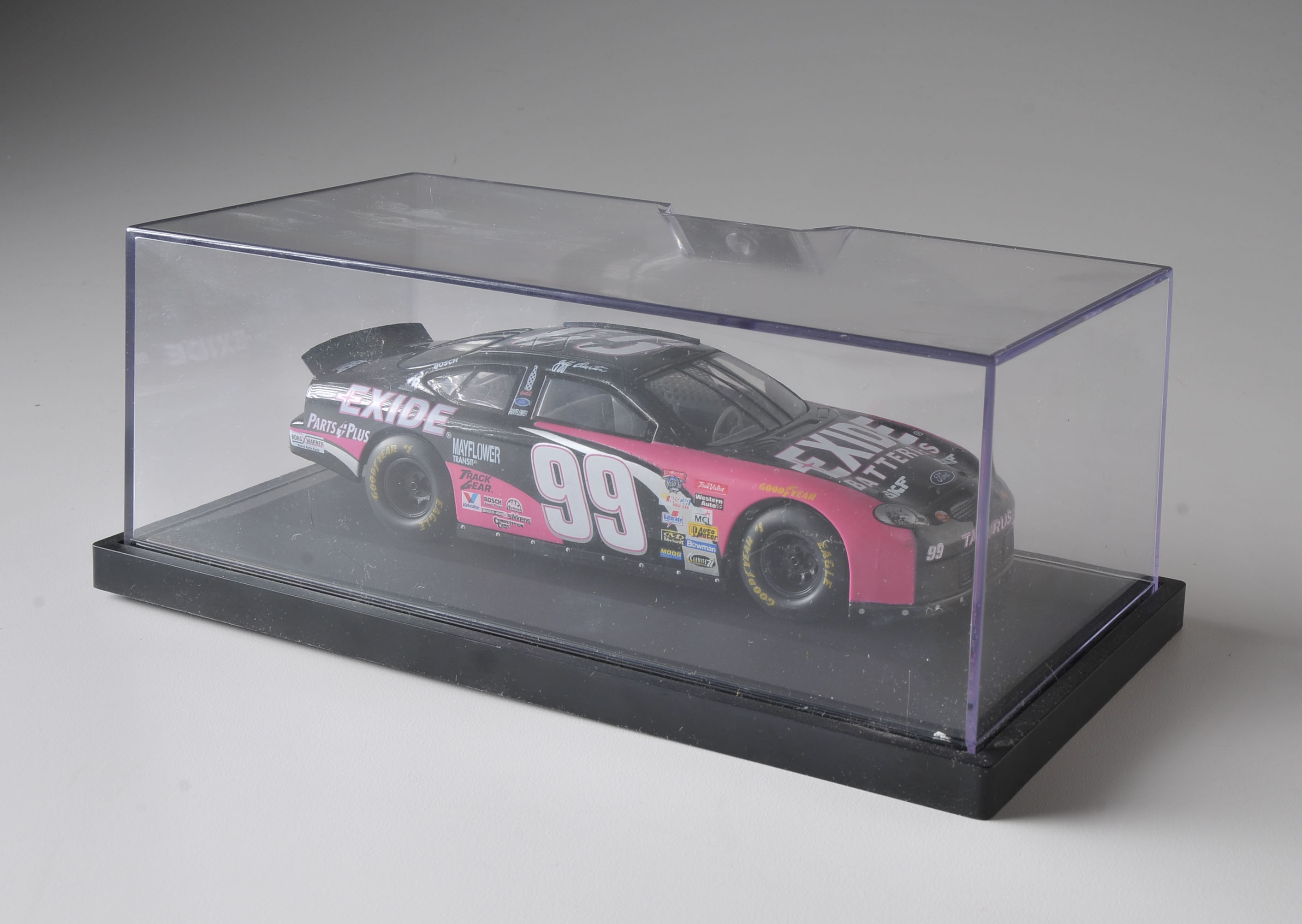 1997 Jeff Burton Signed 1/24 Diecast #99 Exide Batteries Car