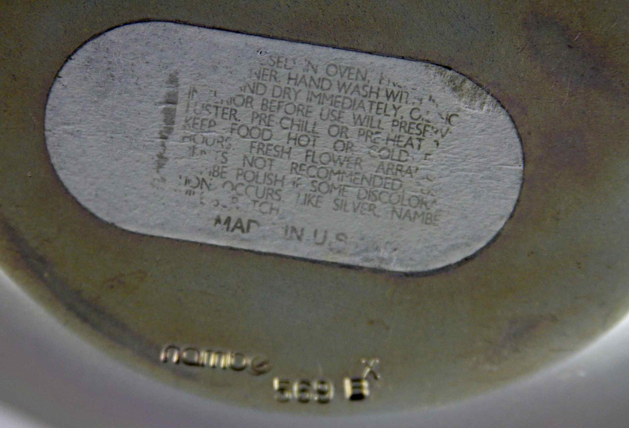 Two Decorative Aluminum Bowls 