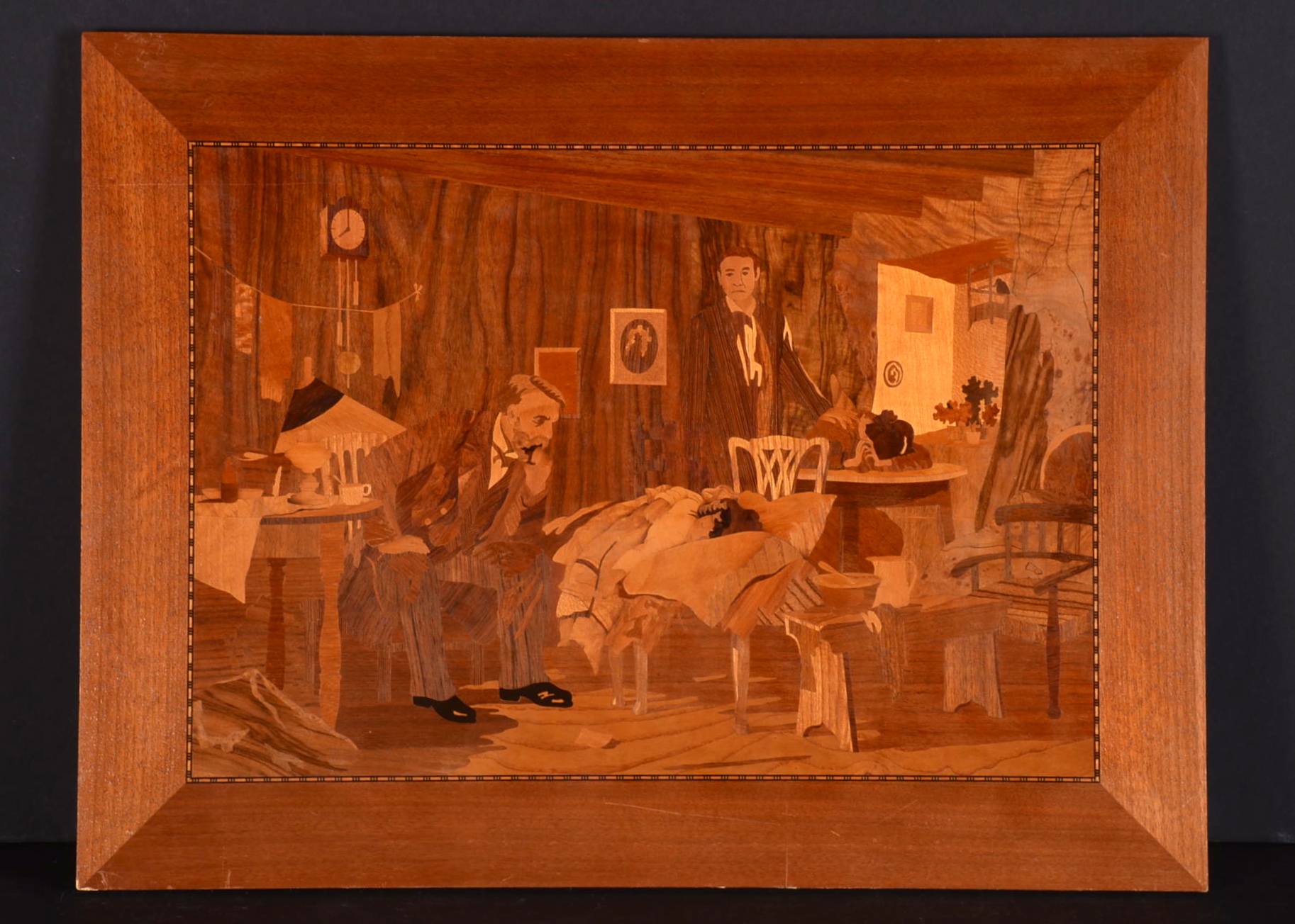 William Bader Marquetry, "The Doctor"