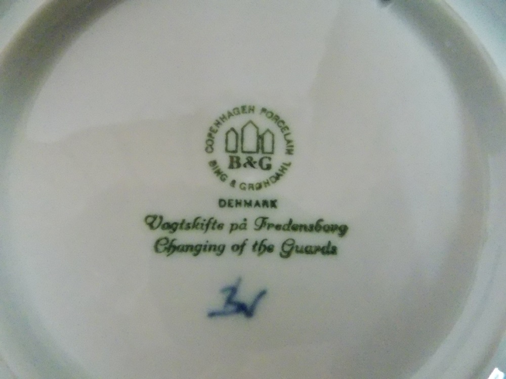 Nine Bing and Grondahl Christmas Plates