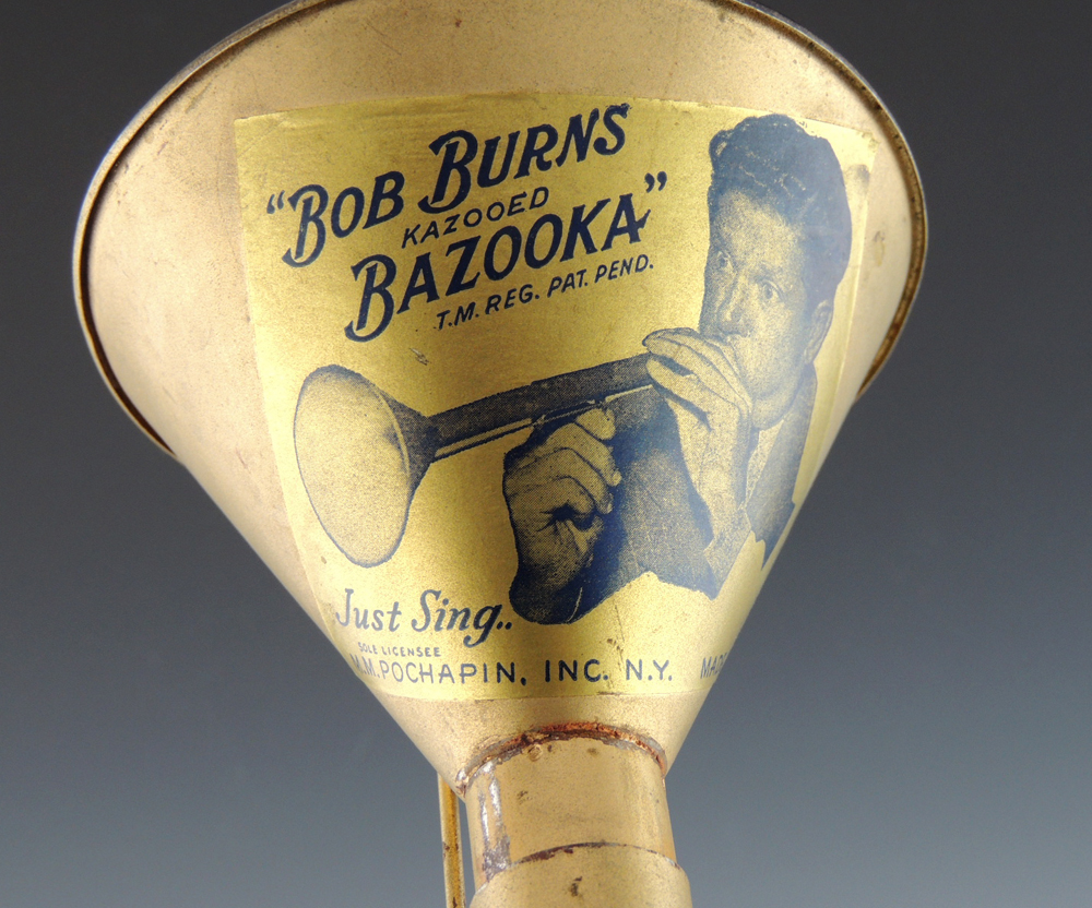 Bob Burns Kazooed Bazooka Tin Horn