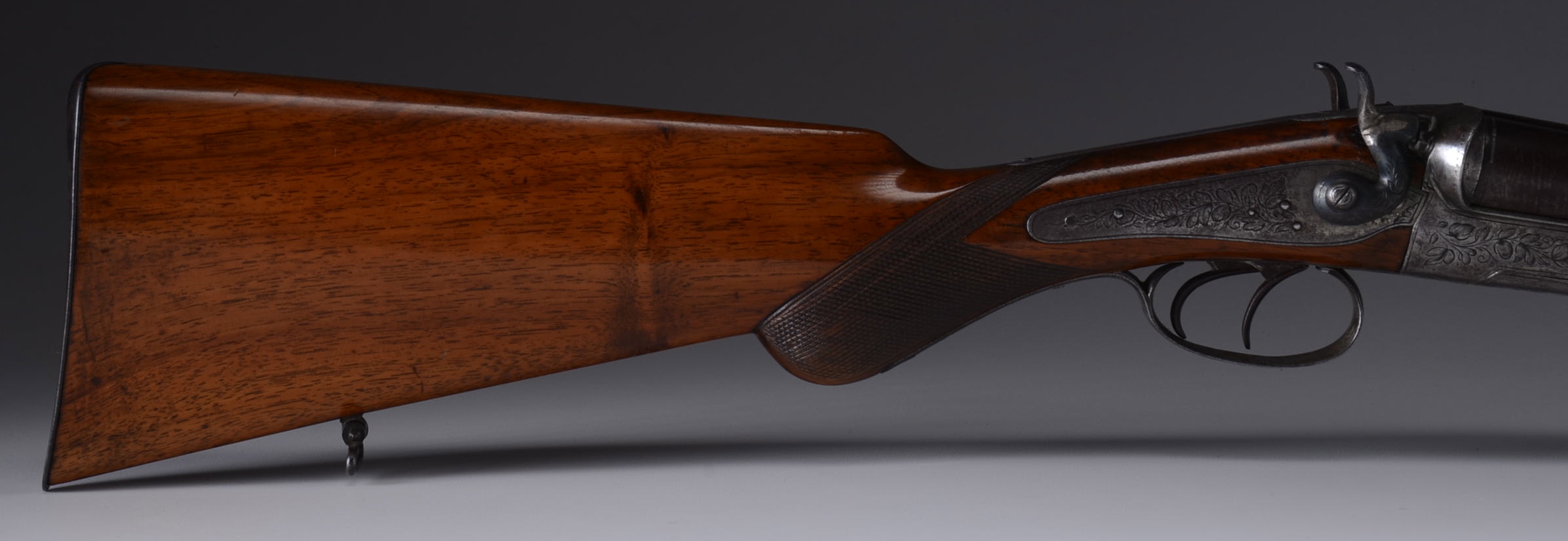 Antique Pinfire Double Barrel Shotgun