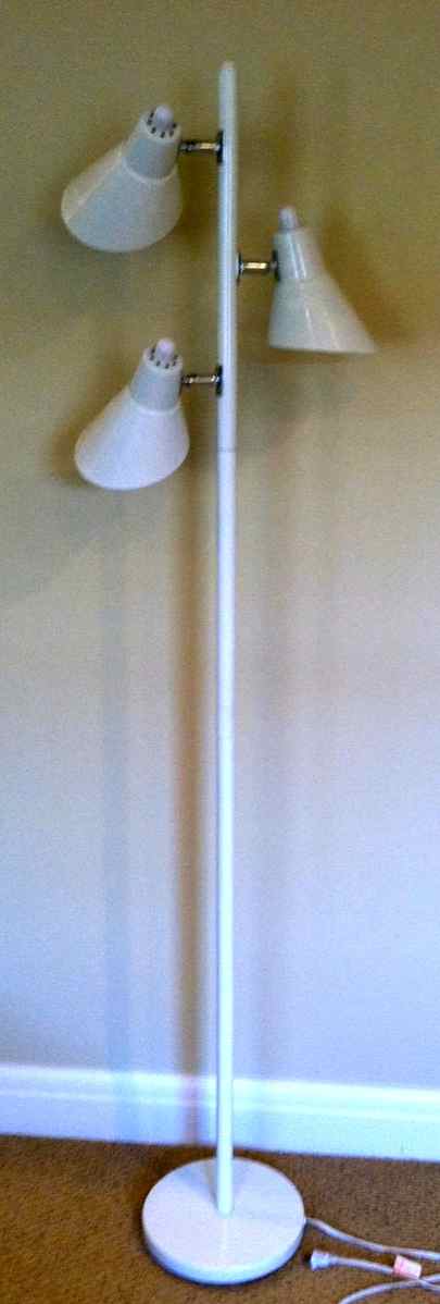 Floor Lamp with 3 Shaded Lights