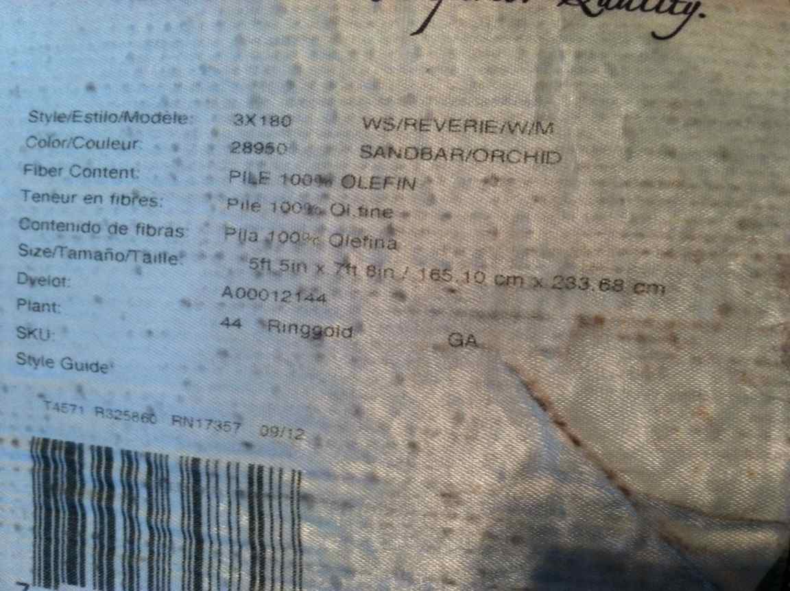 Shaw Living's Sandbar-Style Orchid Area Rug