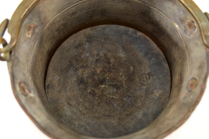 Antique Copper Kettle with Handle