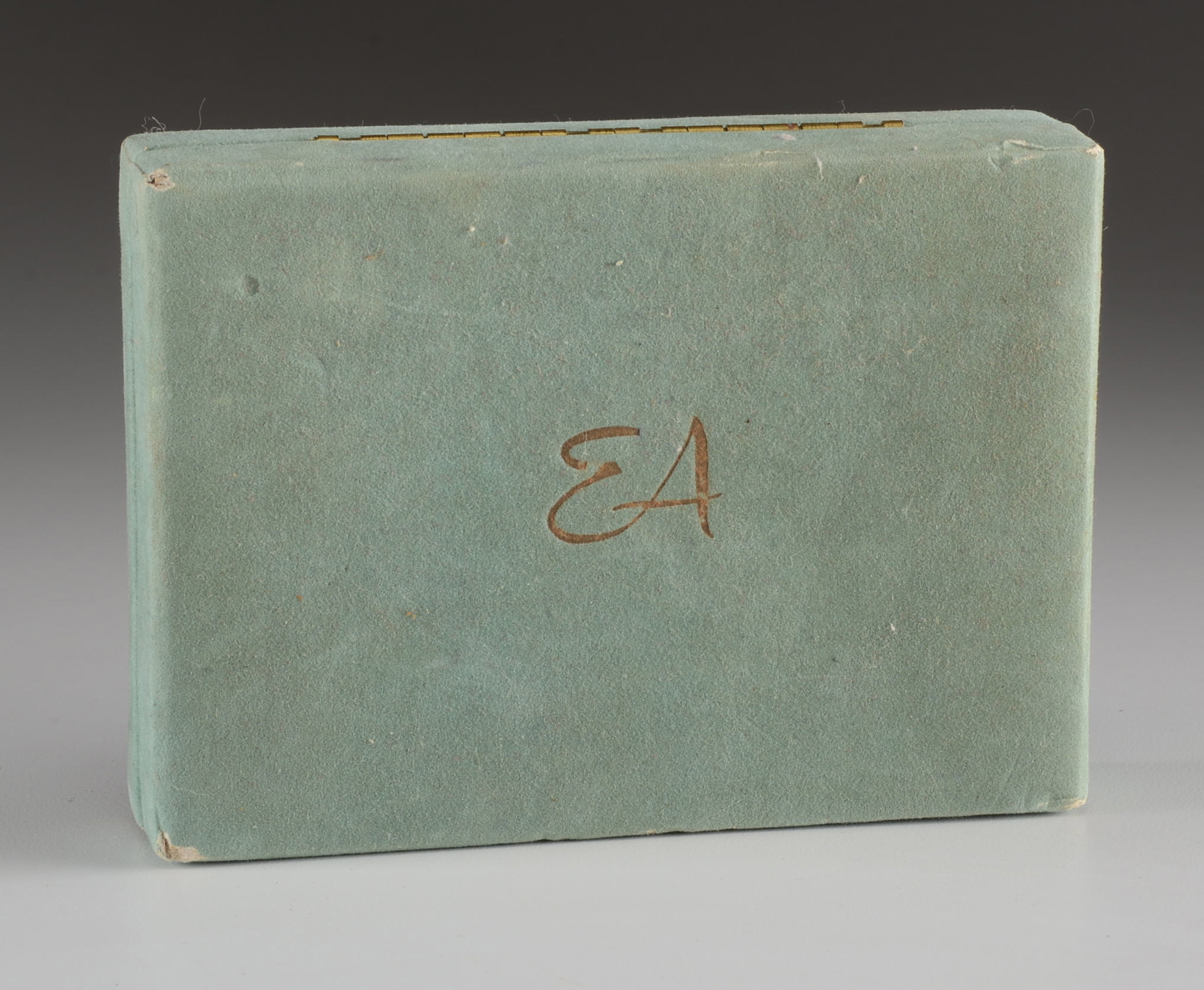 Mid-Century Brass Elgin American Art Deco Lighter/Cigarette Case