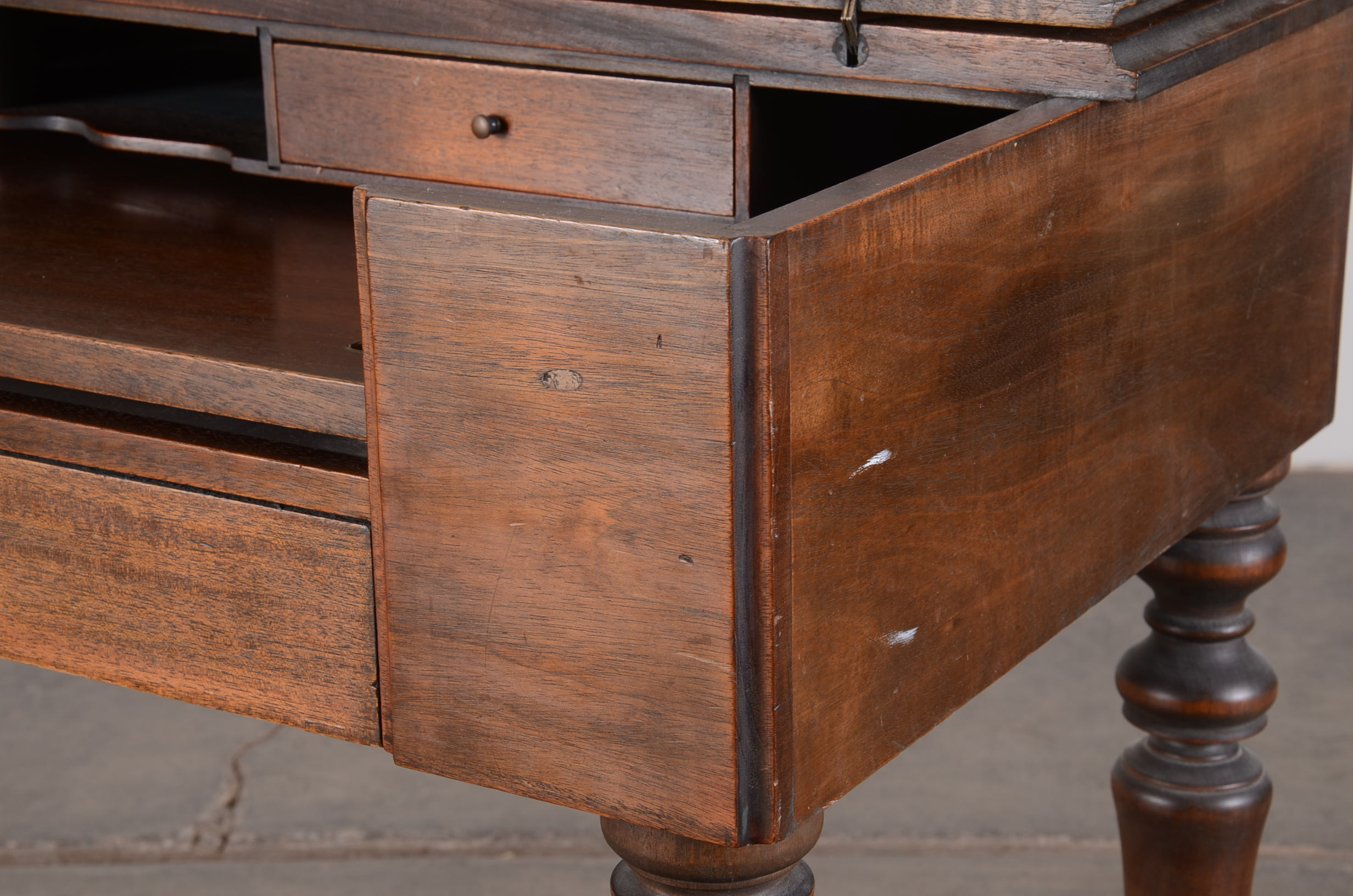 Vintage Mahogany Spinet Desk
