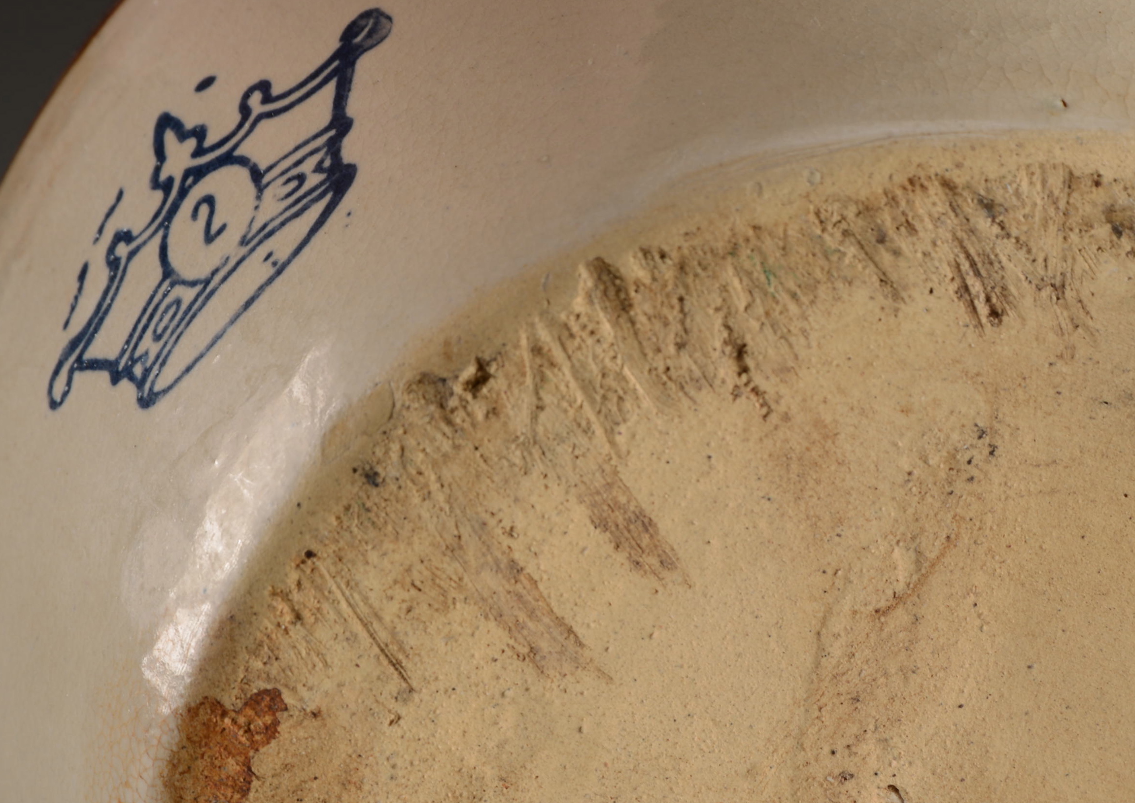 Trio Of Stoneware Crocks