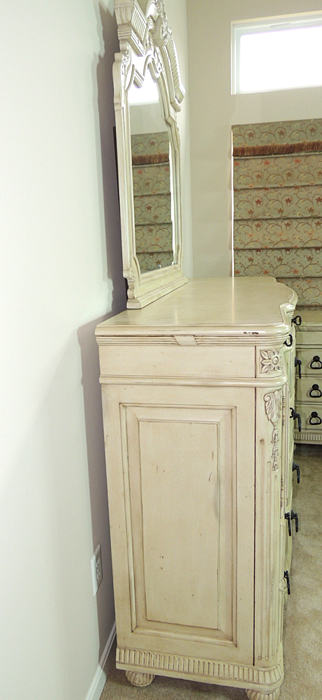 Laura Ashley Home Dresser and Mirror French Country Style