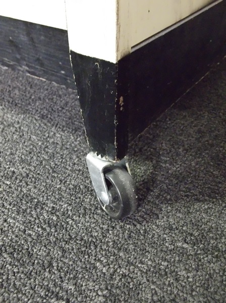 White Washed Original Hoosier Cabinet