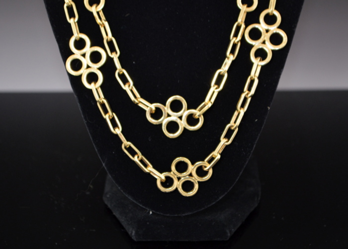 Tory Burch Long Gold Necklace