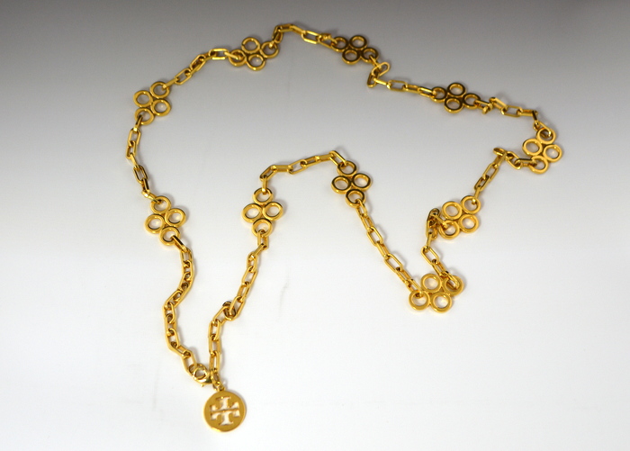 Tory Burch Long Gold Necklace