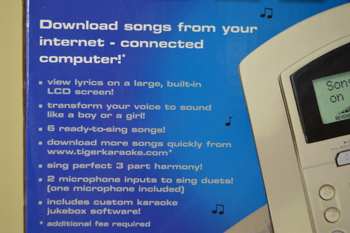 Tiger Karaoke Machine - Never Used!