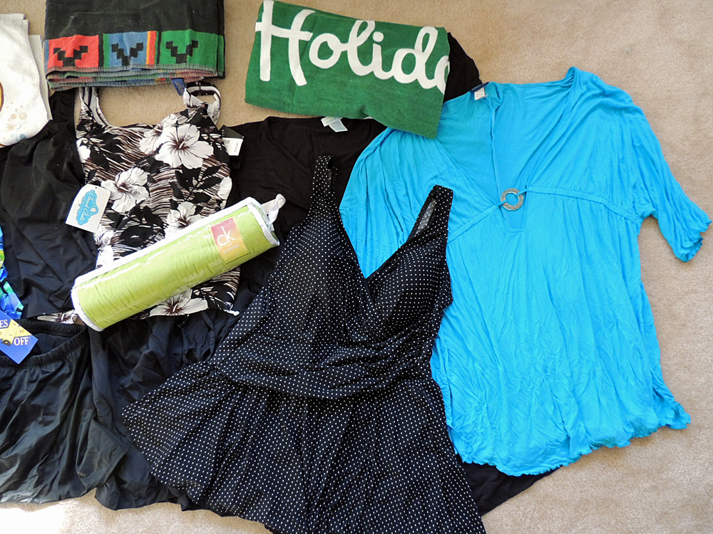 Swimwear, Beach Towels, and Cover-Ups