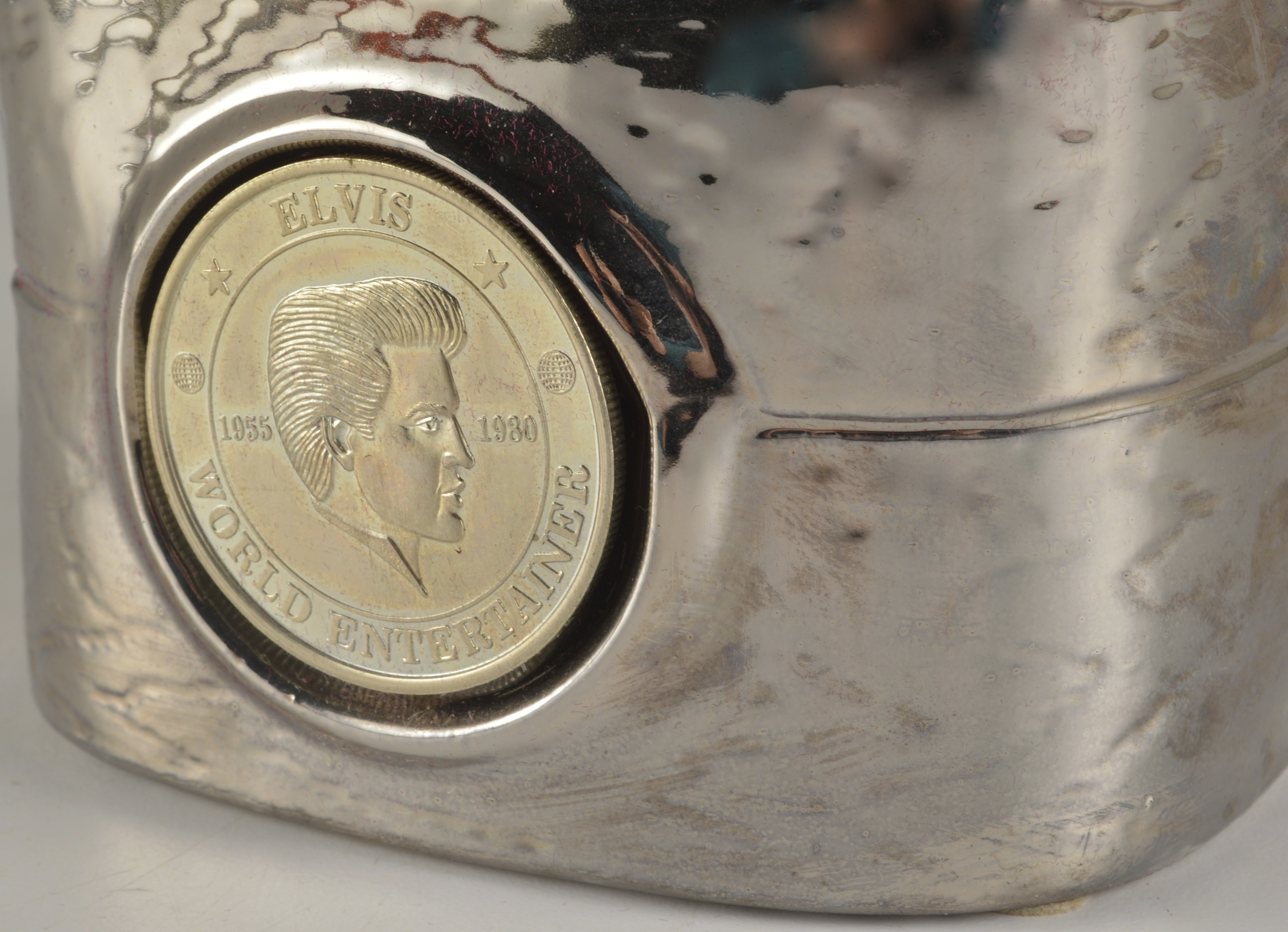 Elvis Silver 25th Anniversary Decanter