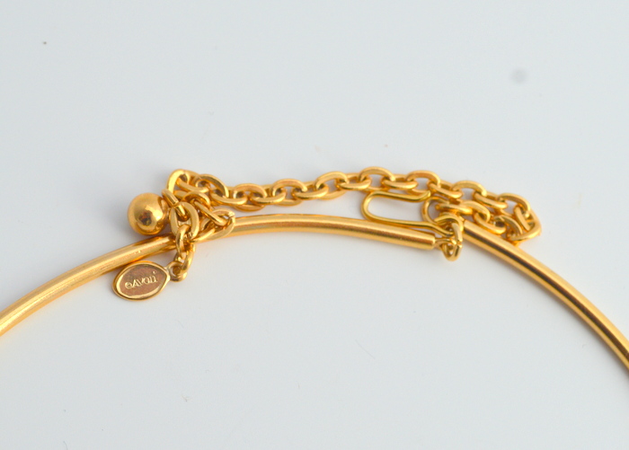 Vintage Gold Tone Necklace and Bracelet