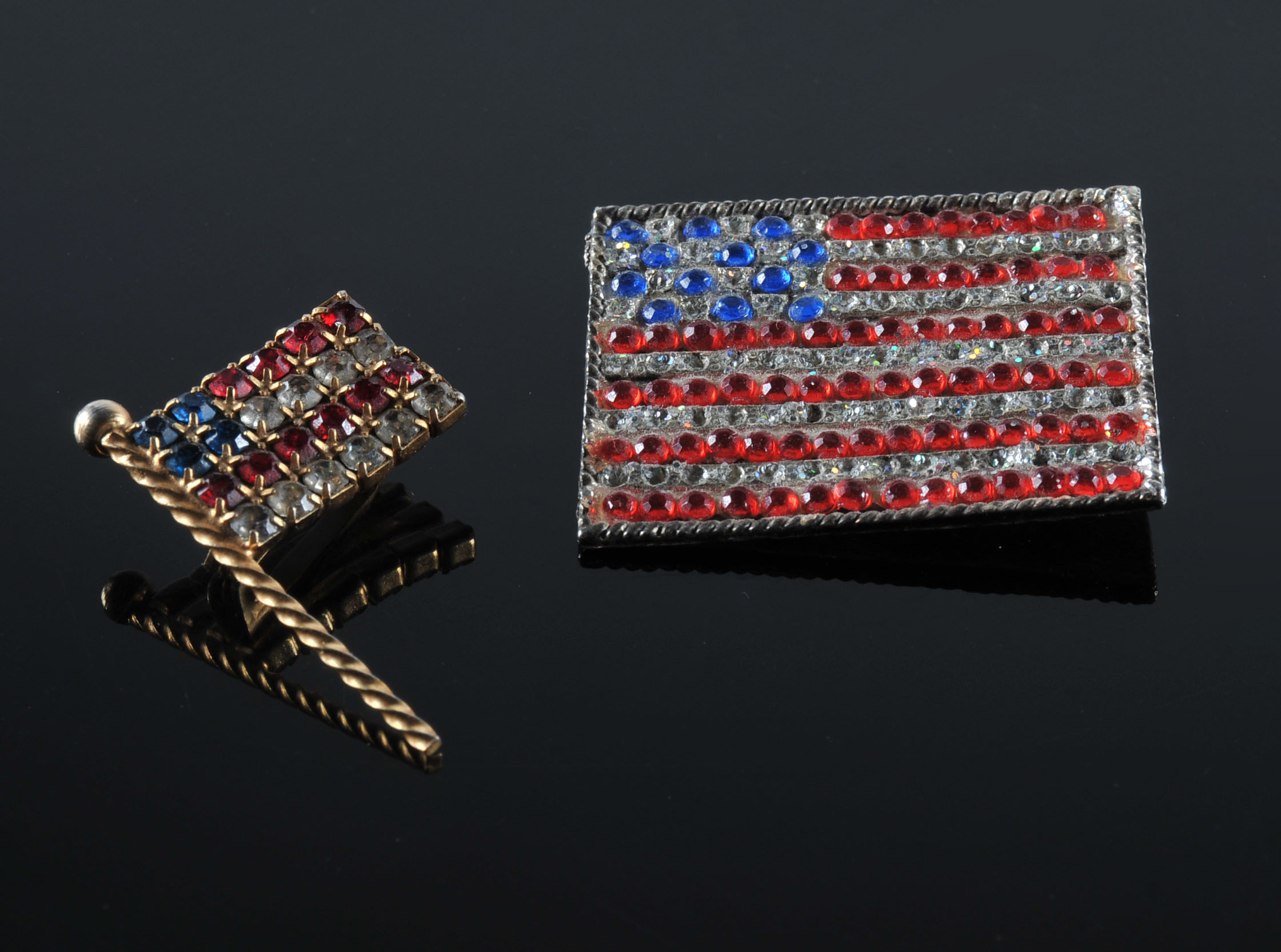 Lot Of Vintage Costume Jewelry, Mostly Pins