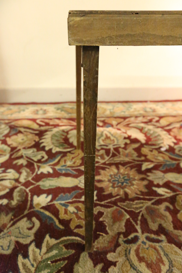 Vintage Wood Board Game Table