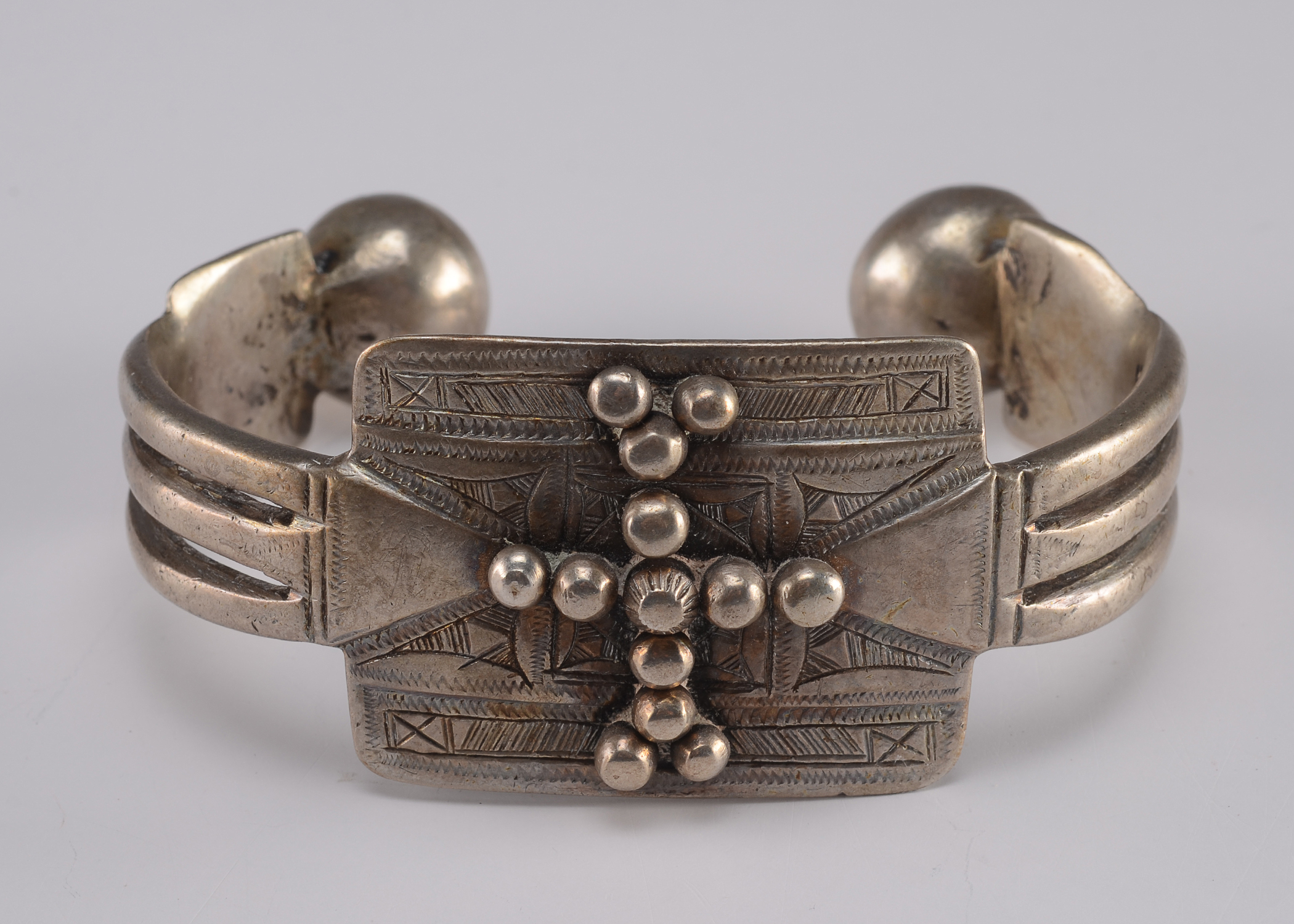 Antique Silver Cuff Bracelet