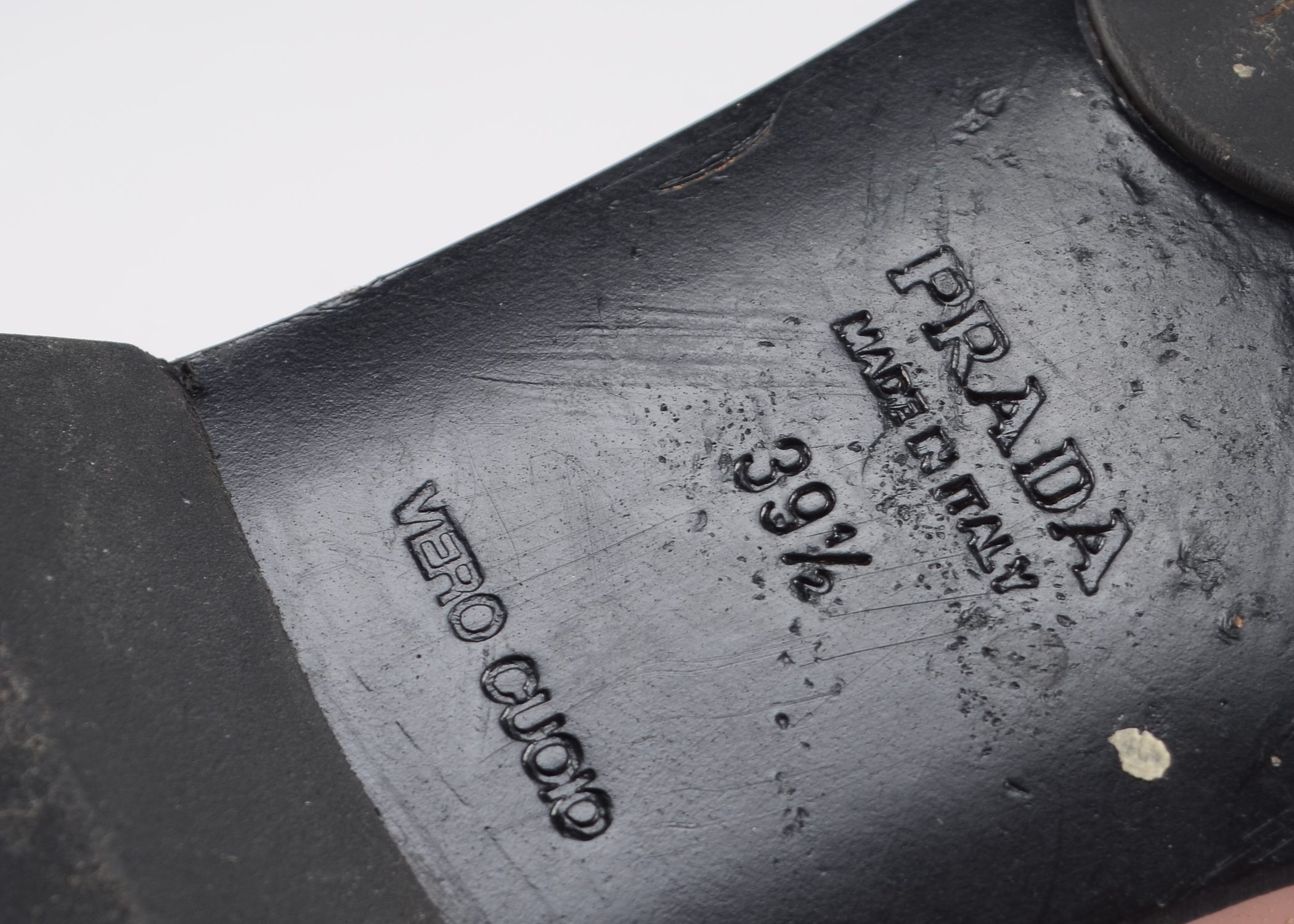 Prada Pink Patent Leather Ladies Penny Loafers