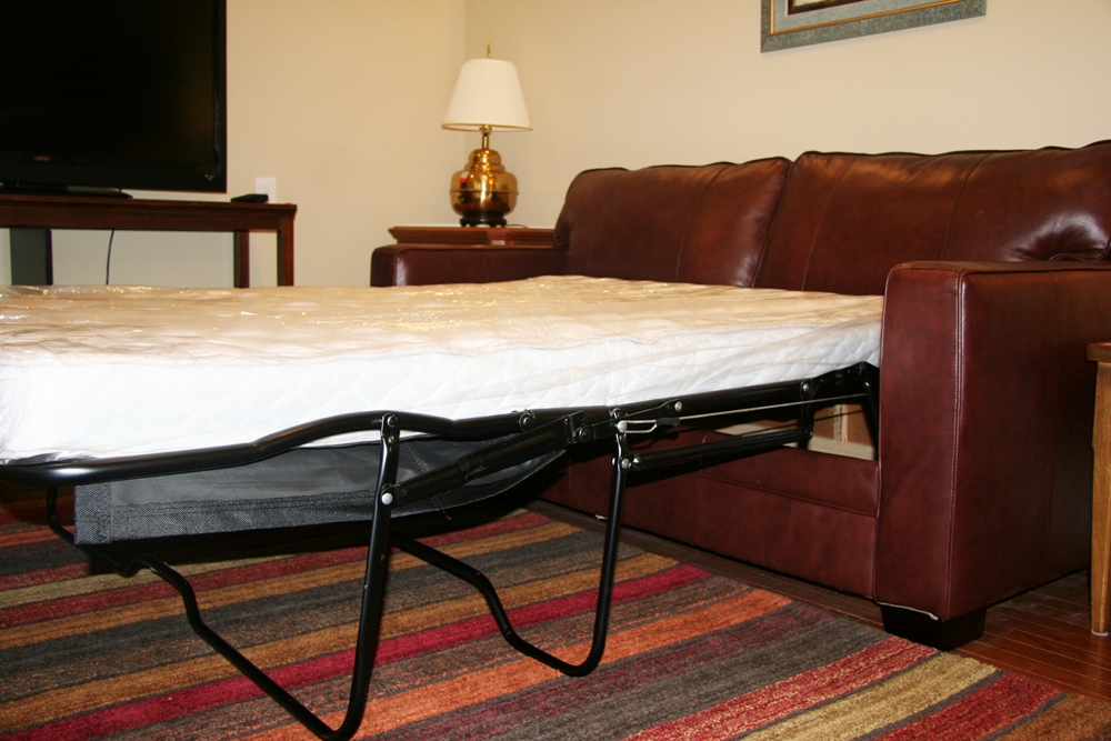 Havertys Leather Sleeper Sofa