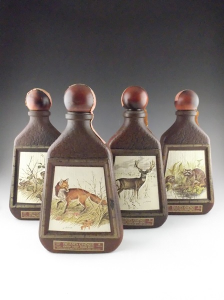 Complete Set of Beams Choice James Lockhart Whiskey Bottle