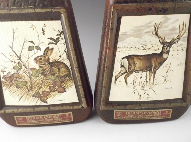 Complete Set of Beams Choice James Lockhart Whiskey Bottle