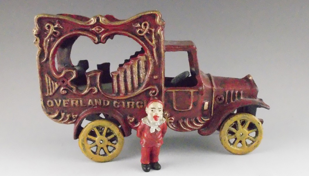 Cast Iron Overland Circus Pipe Organ Truck