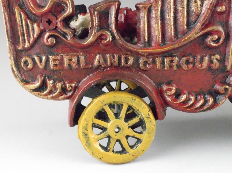 Cast Iron Overland Circus Pipe Organ Truck