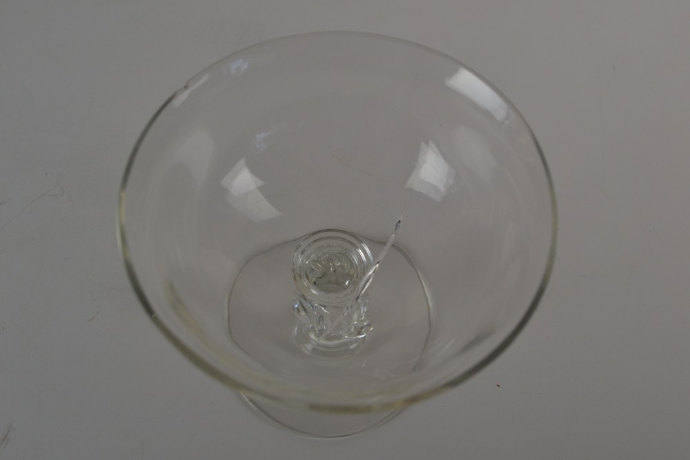 Vintage Heisey Champagne Glasses 'Waverly' Blank