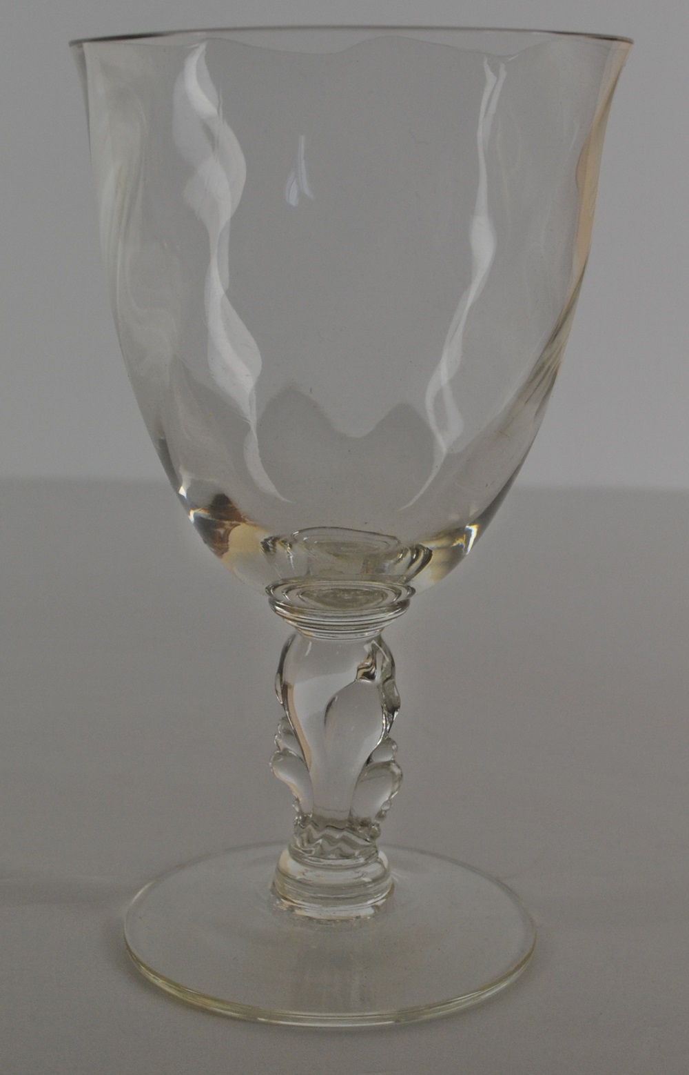  Vintage Heisey Glass Wine and Cordial Glasses 'Waverly' Blank