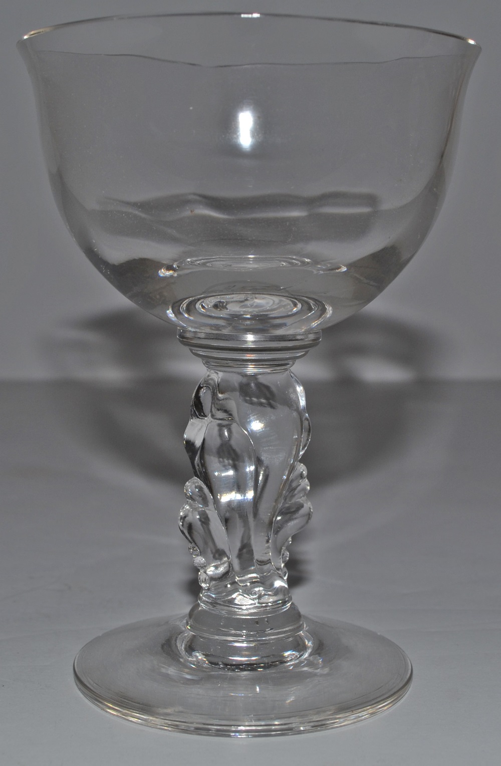  Vintage Heisey Glass Wine and Cordial Glasses 'Waverly' Blank