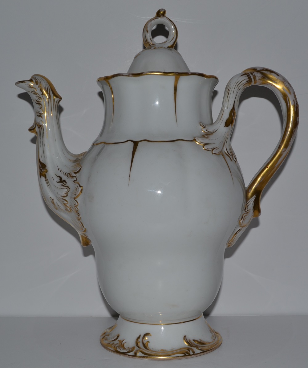 Antique KPM Royal Porcelain Manufactory Coffeepot