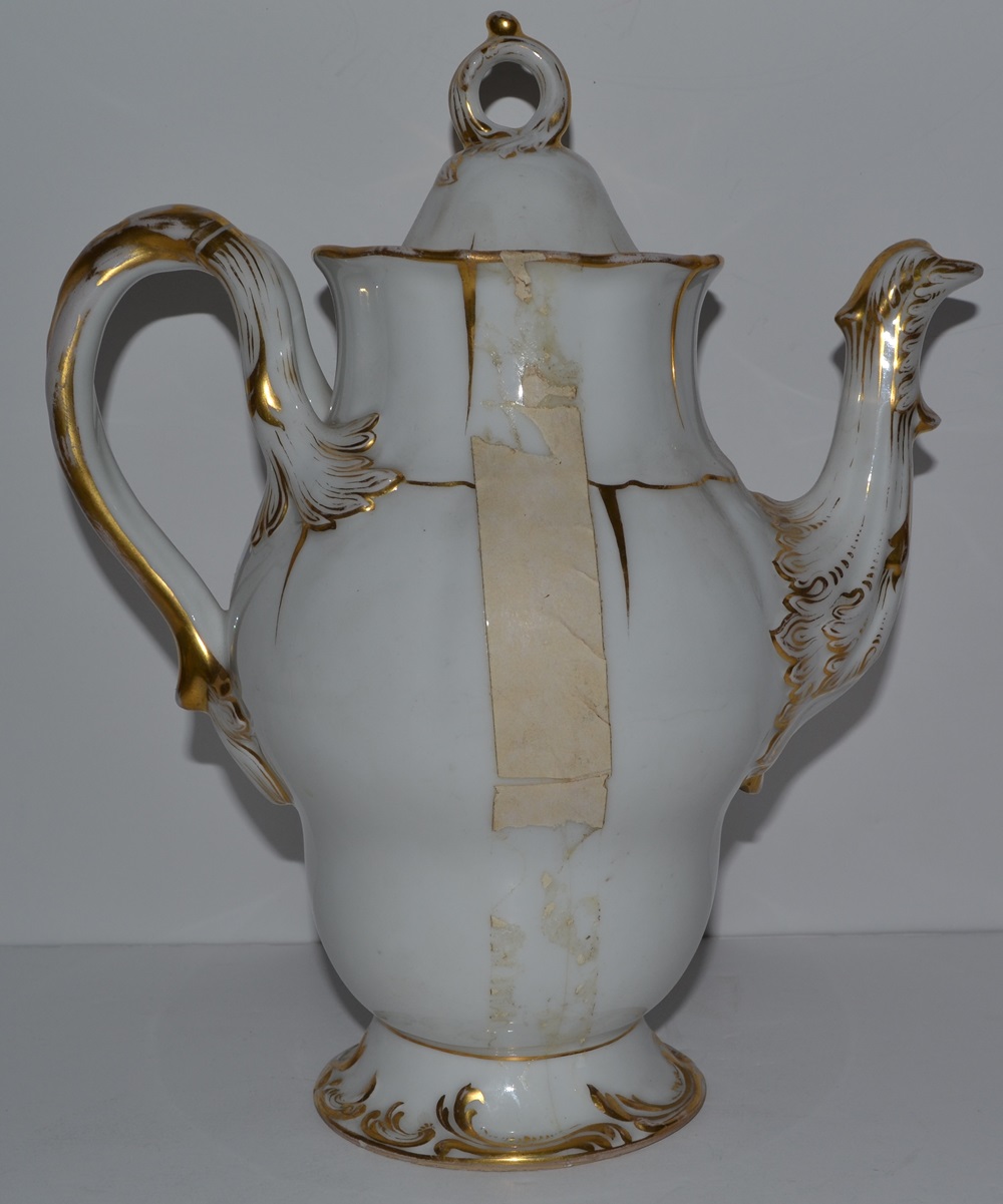 Antique KPM Royal Porcelain Manufactory Coffeepot