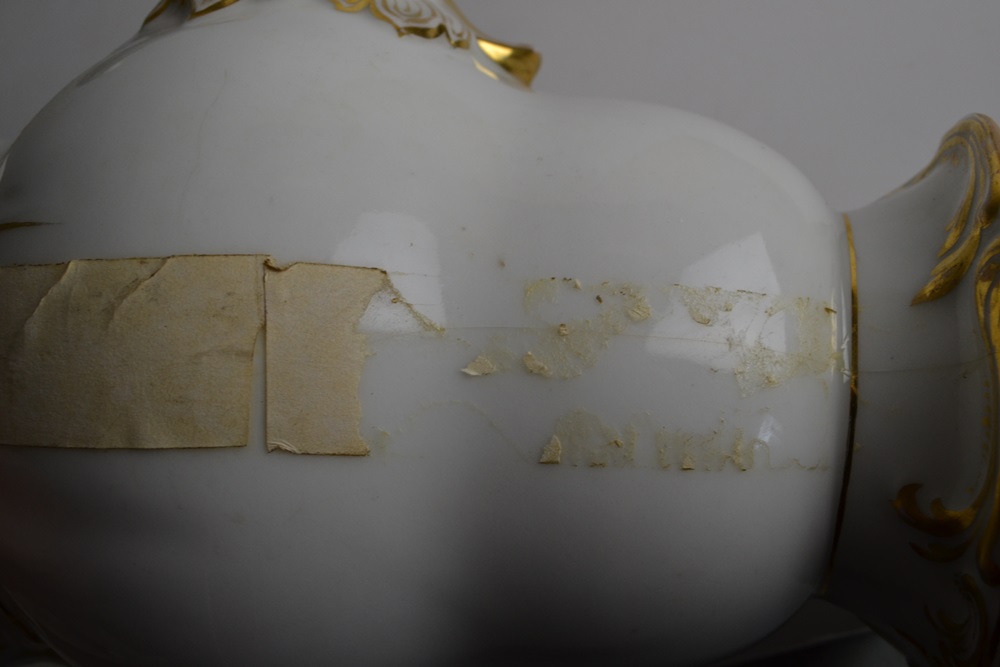 Antique KPM Royal Porcelain Manufactory Coffeepot