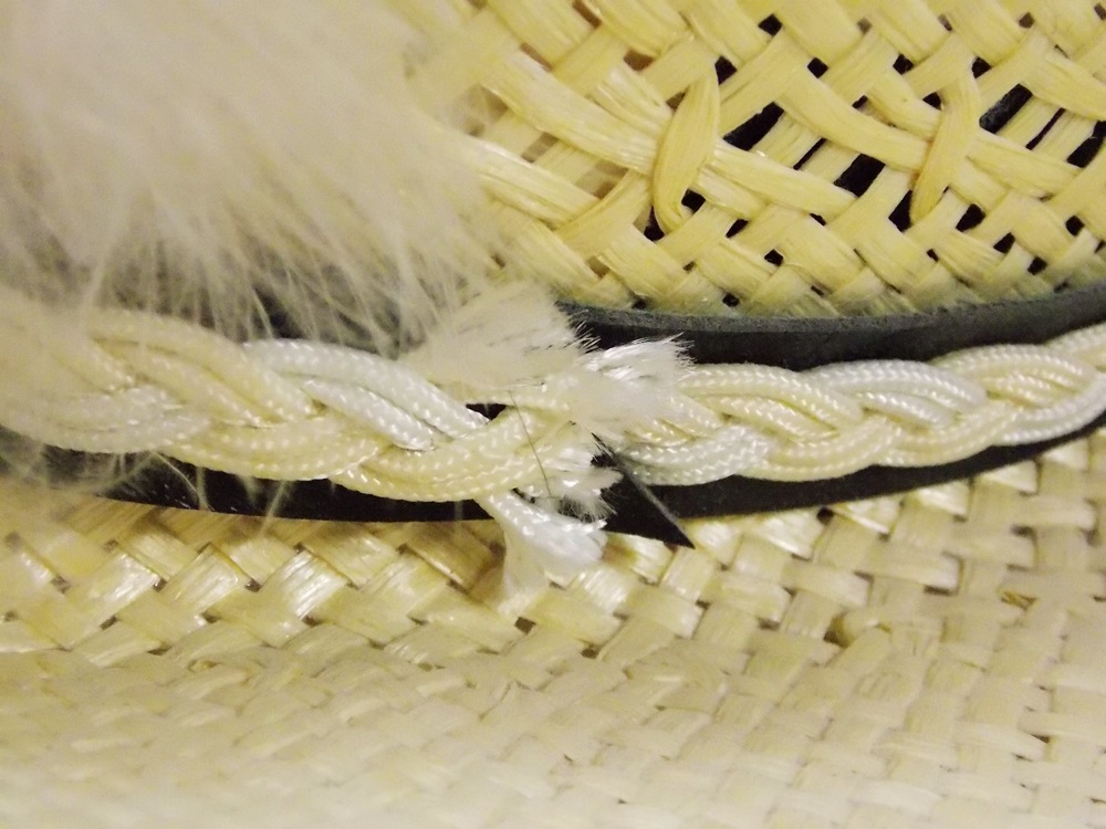 A VIntage Larry Mahan Resistol "Hot Shot" Straw Cowboy Hat