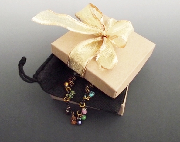 An "Old World" Inspired Bracelet with Crystals and Semi-Precious Beads